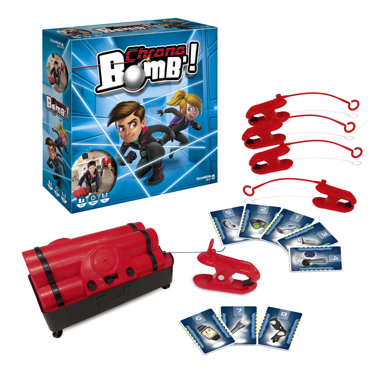 CHRONO BOMB' 2024 - Jeu d'adresse - DUJARDIN - Deviens le meilleur agent secret !