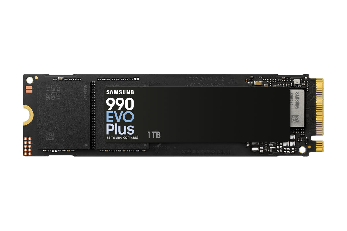 SAMSUNG - 990 EVO Plus - SSD Interne - 1 To - NVMe M.2 PCIe 4.0x4 - Vitesse lecture jusqu'a 7 250 Mo/s