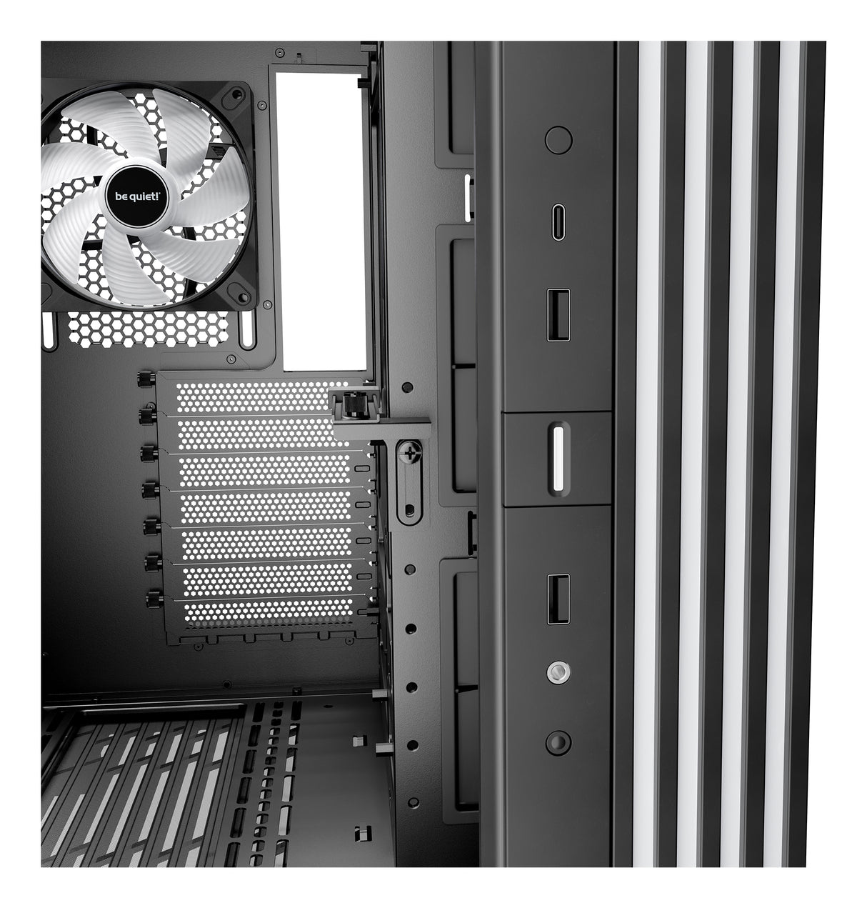 Boîtier PC - BE QUIET! - Light Base 600 LX - RGB - Verre trempé - USB 3.0