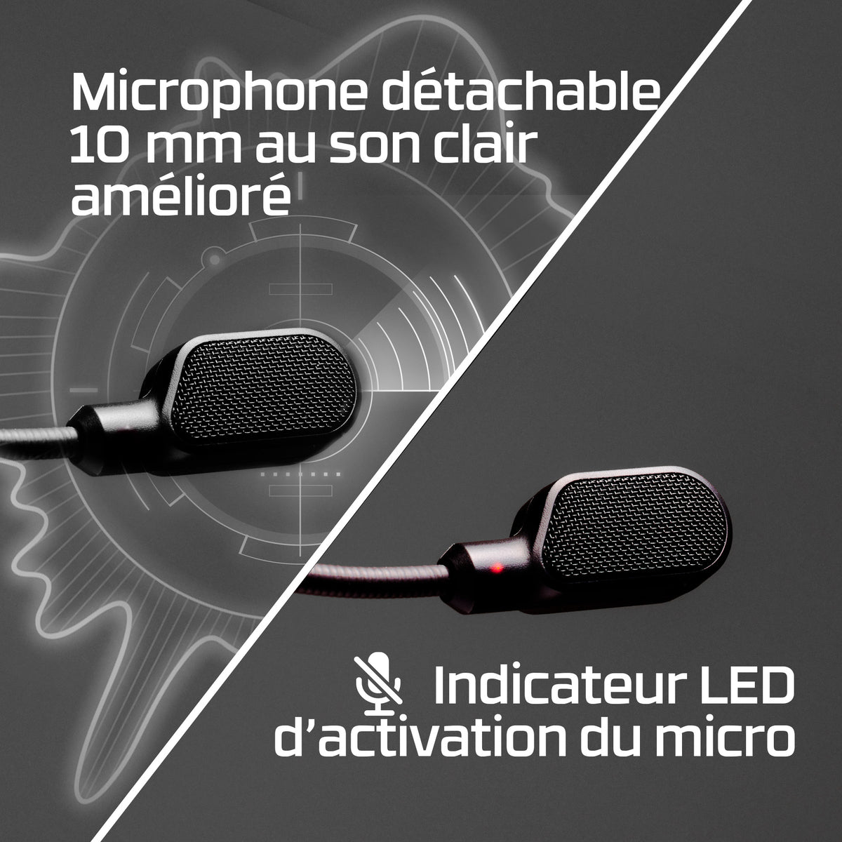 Casque Gamer Filaire - HyperX Cloud III - pour PC & console - Noir/Rouge