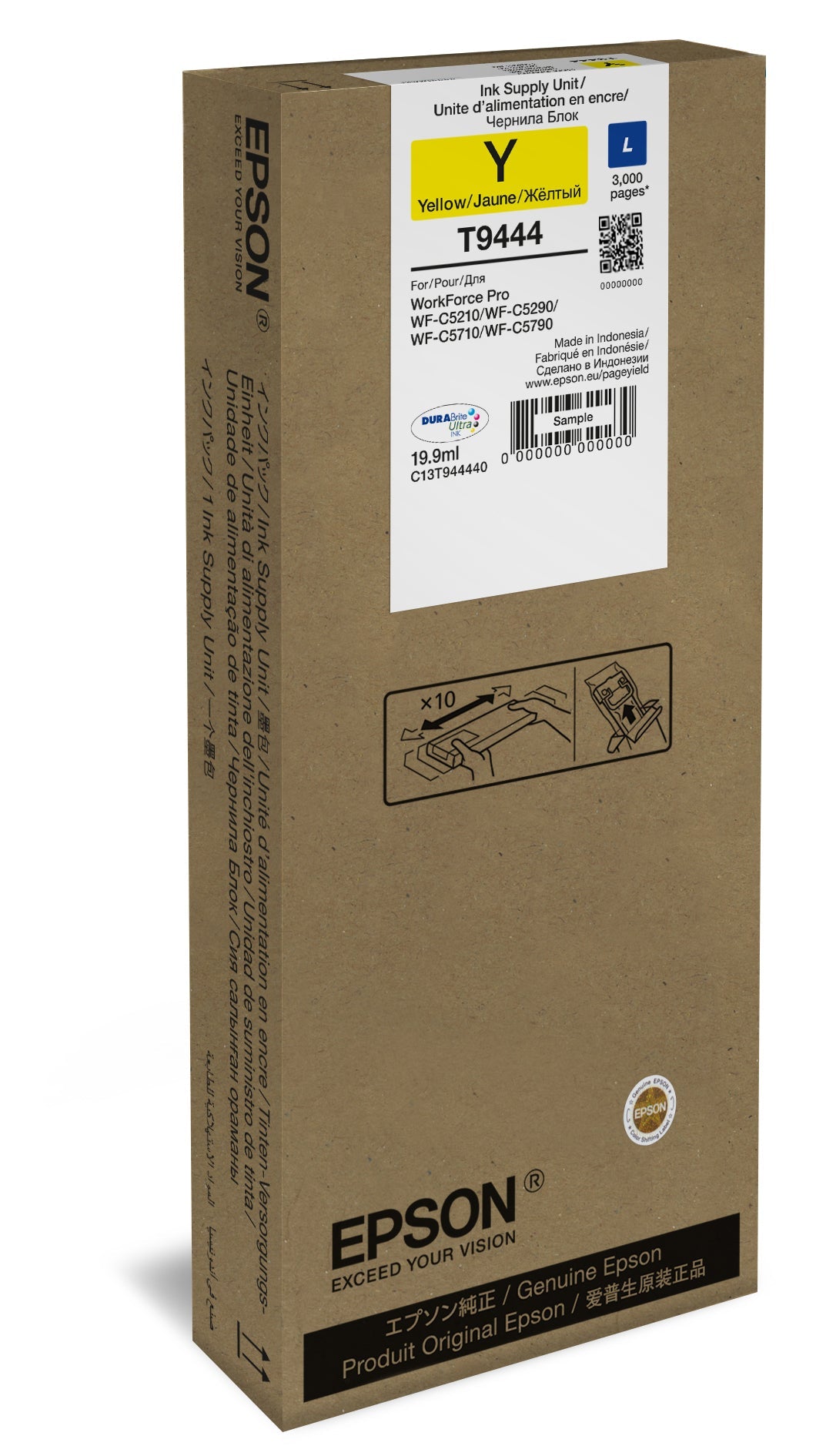 Cartouche d'encre Epson T9444 (Jaune)