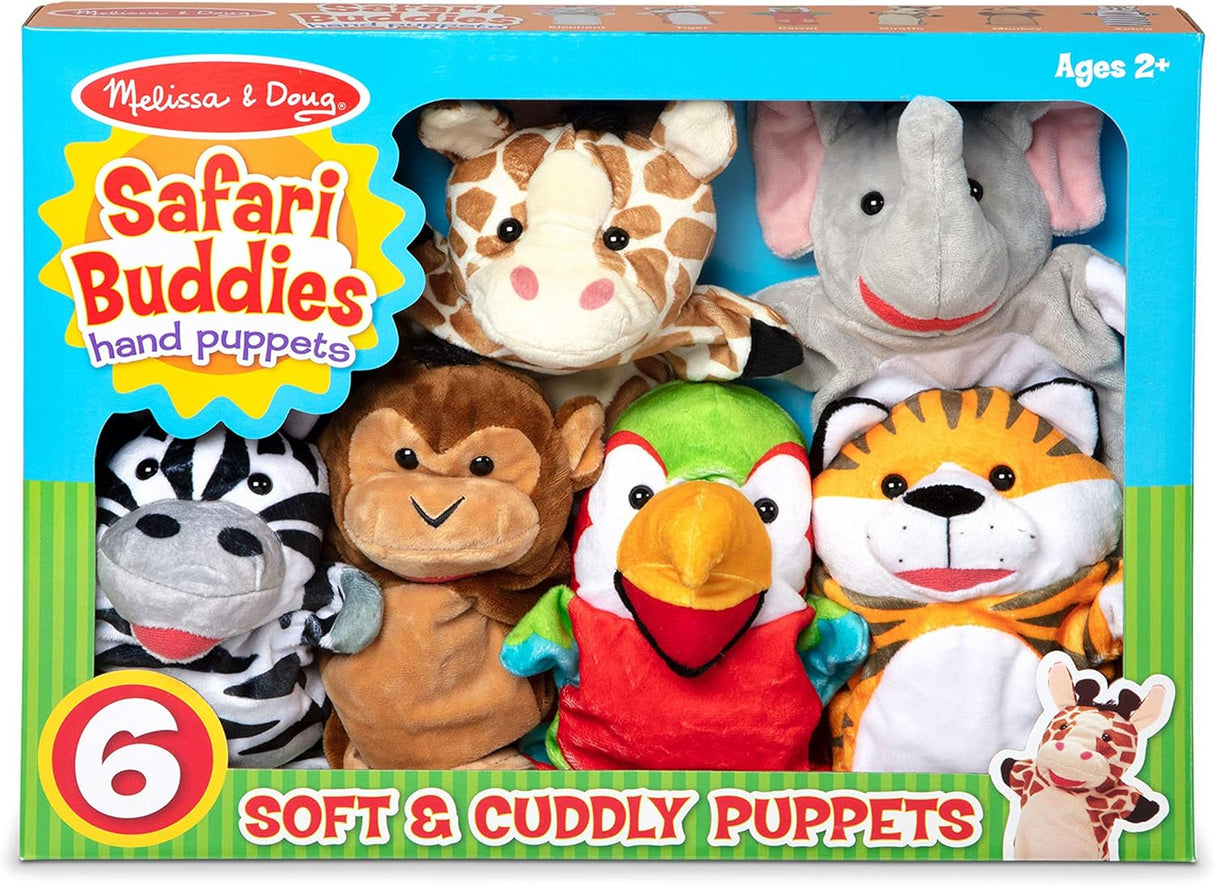 COFFRET 6 MARIONNETTES SAFARI Melissa & Doug