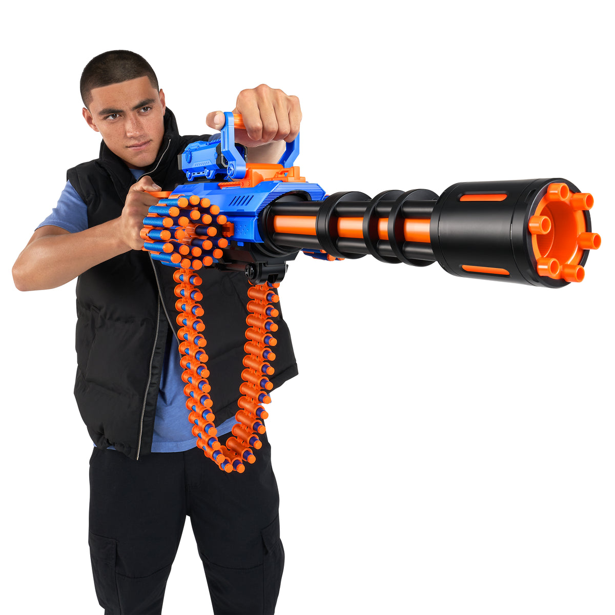 Pistolet sur trépied - ZURU XSHOT - Motorized Rage Fire - 72 fléchettes