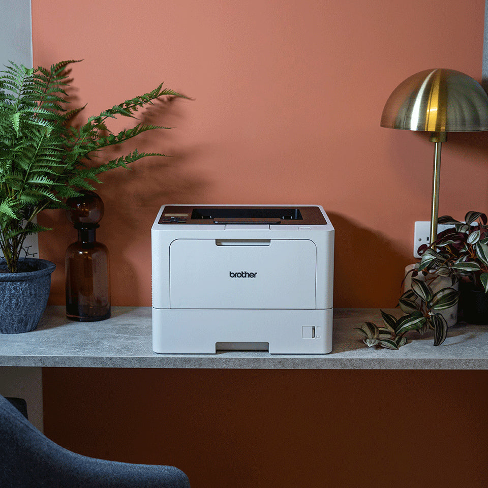 Imprimante Monofonction Brother HL-L5210DW (Blanc)