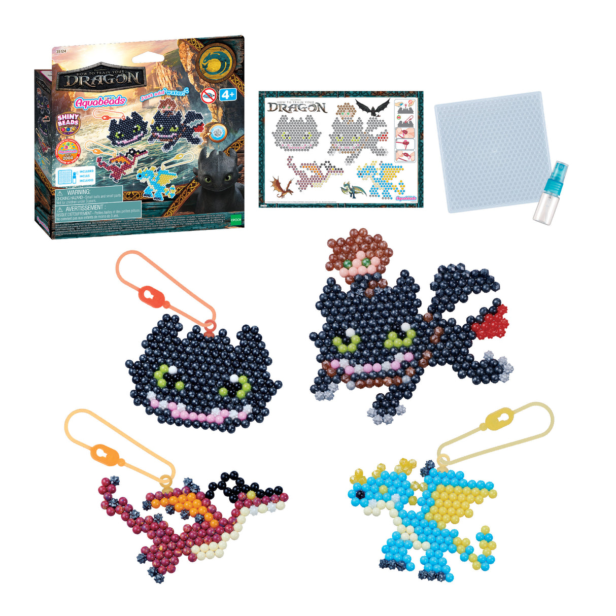 Le kit Dragons - AQUABEADS - 800 perles - Des 4 ans