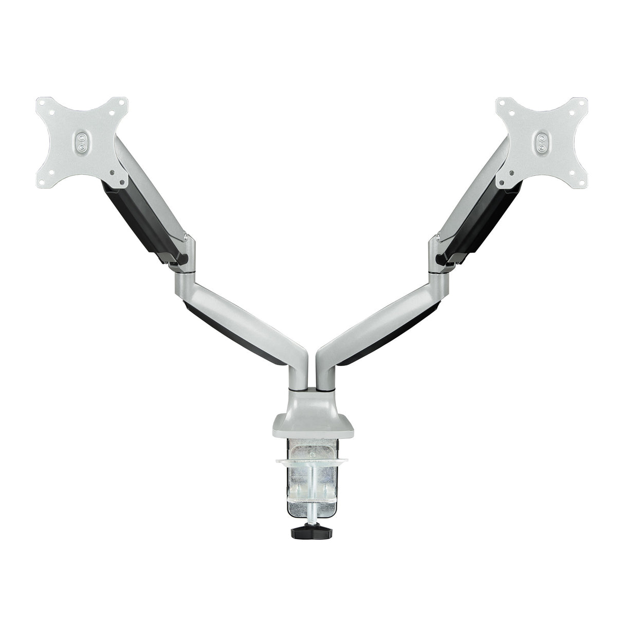 Support double-écran à fixer Tooq DB3132TNR 13"-32" (9kg max) (Argent)