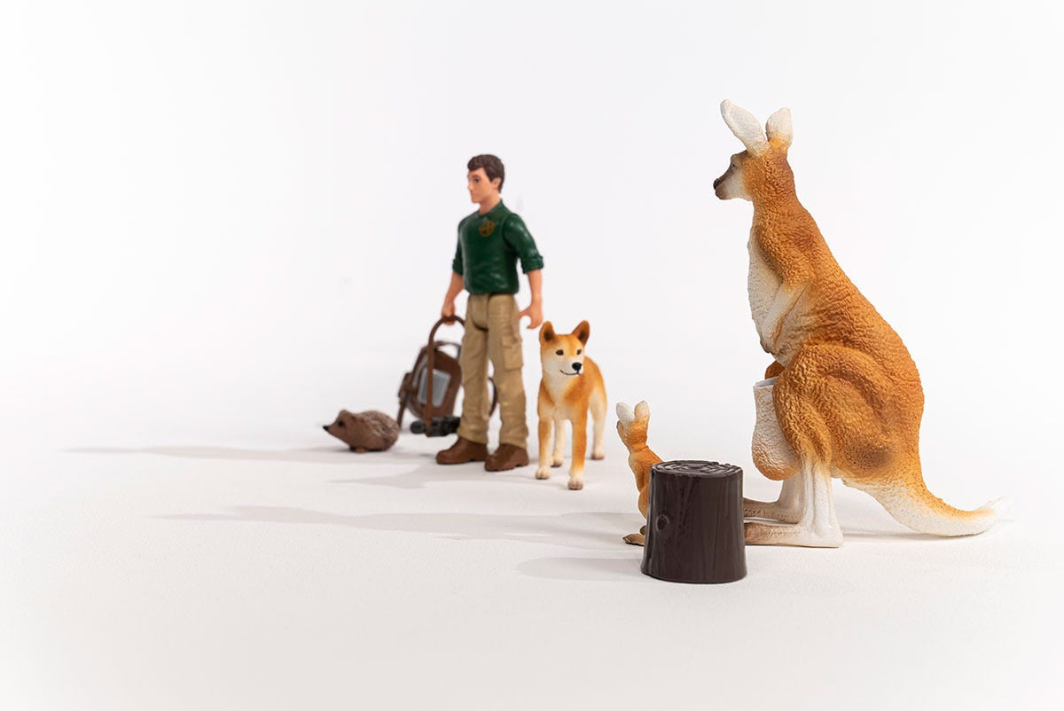 Coffret Aventures en Océanie, figurines animaux sauvages, Schleich 42550 Wild Life, Pour enfant des 3 ans