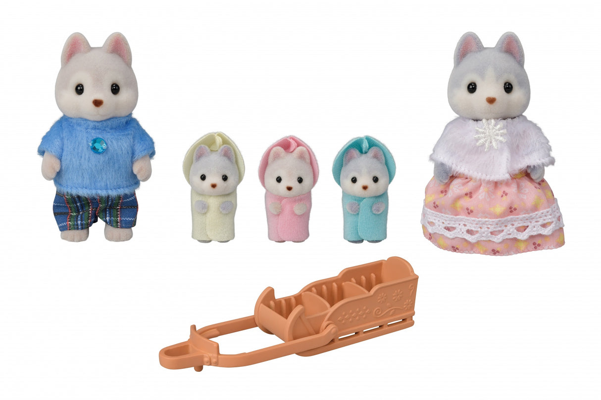 La famille Husky - Sylvanian Families - 5636
