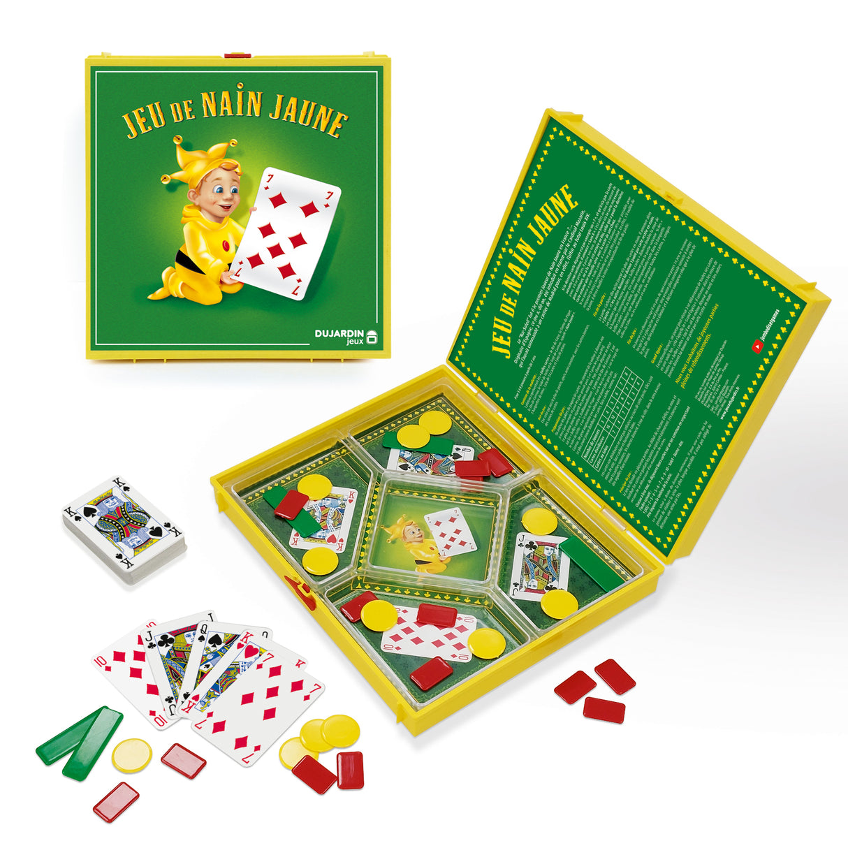 NAIN JAUNE 2.0 - Jeu de société - DUJARDIN - Le Nain Jaune dans une version moderne pour jouer partout !
