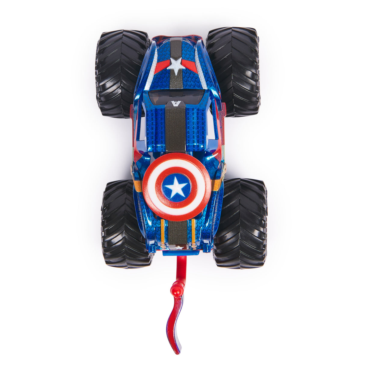 SPINMASTER Monster Jam - Véhicule Marvel Monster Truck die cast - Roues souples, suspensions - Modele aléatoire - Des 3 ans