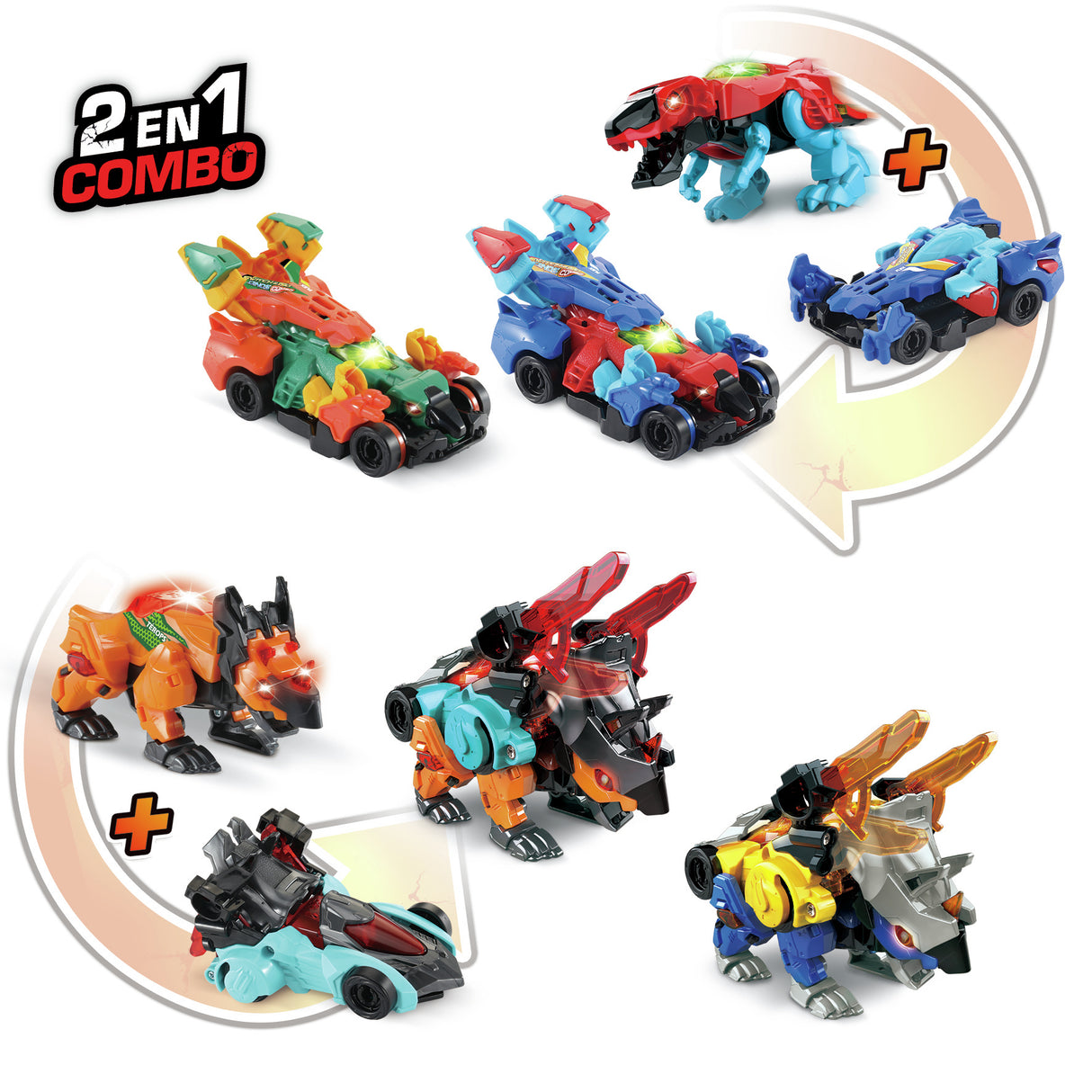 PETITS SWITCH & GO DINOS COMBO (DIFFÉRENTS MODeLES)