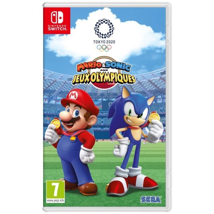 Mario & Sonic aux Jeux Olympiques de Tokyo 2020 Jeu Nintendo Switch