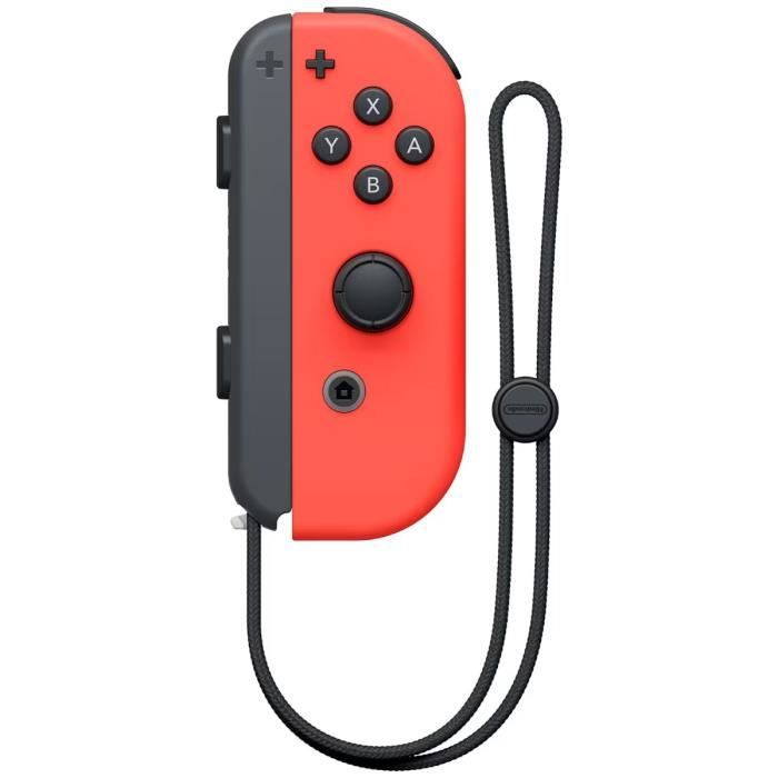 Manette Joy-Con droite Rouge NÈon pour Nintendo Switch