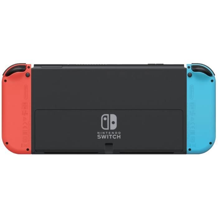 Console Nintendo Switch - Modele OLED ï Bleu NÈon & Rouge NÈon