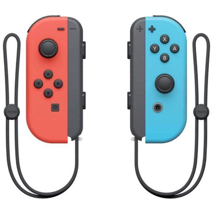 Console Nintendo Switch - Modele OLED Bleu Néon & Rouge Néon