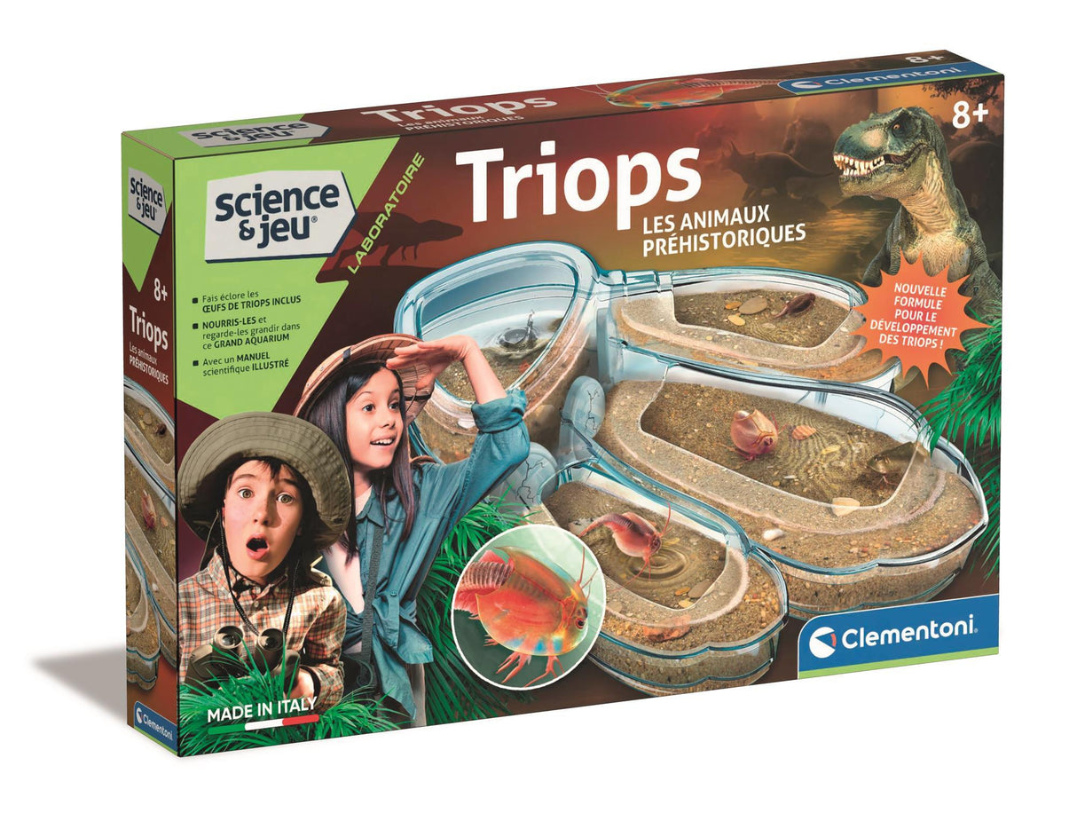 Triops, les animaux préhisto - Clementoni - Science & Jeu - Jeux Scientifiques