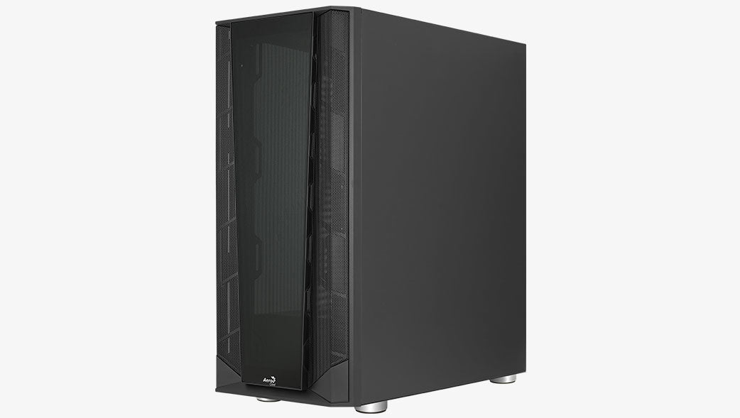 Boitier Moyen Tour ATX AeroCool Prism v1 avec panneaux vitrés (Noir)