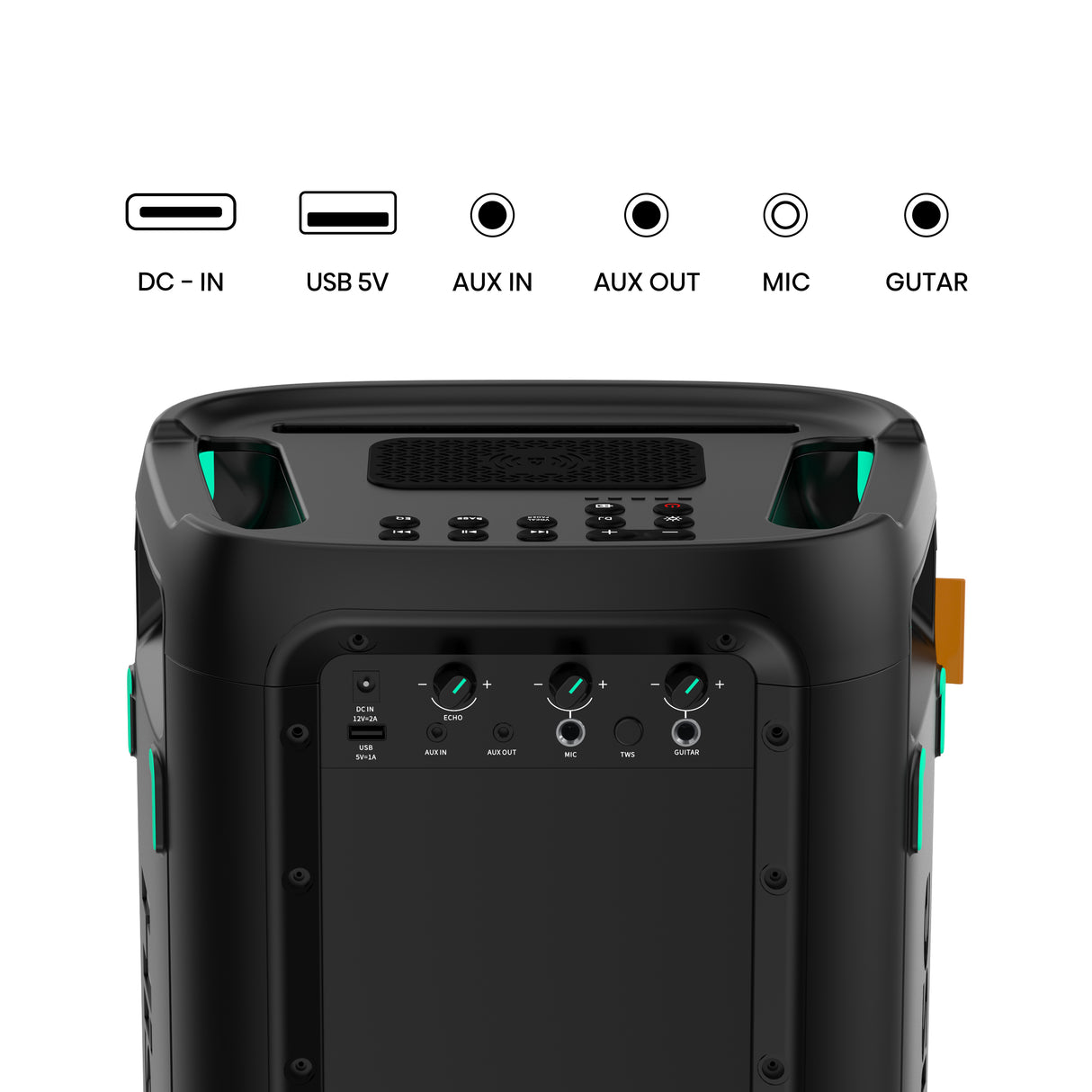 Enceinte nomade - HISENSE - Bluetooth - Max 300 W