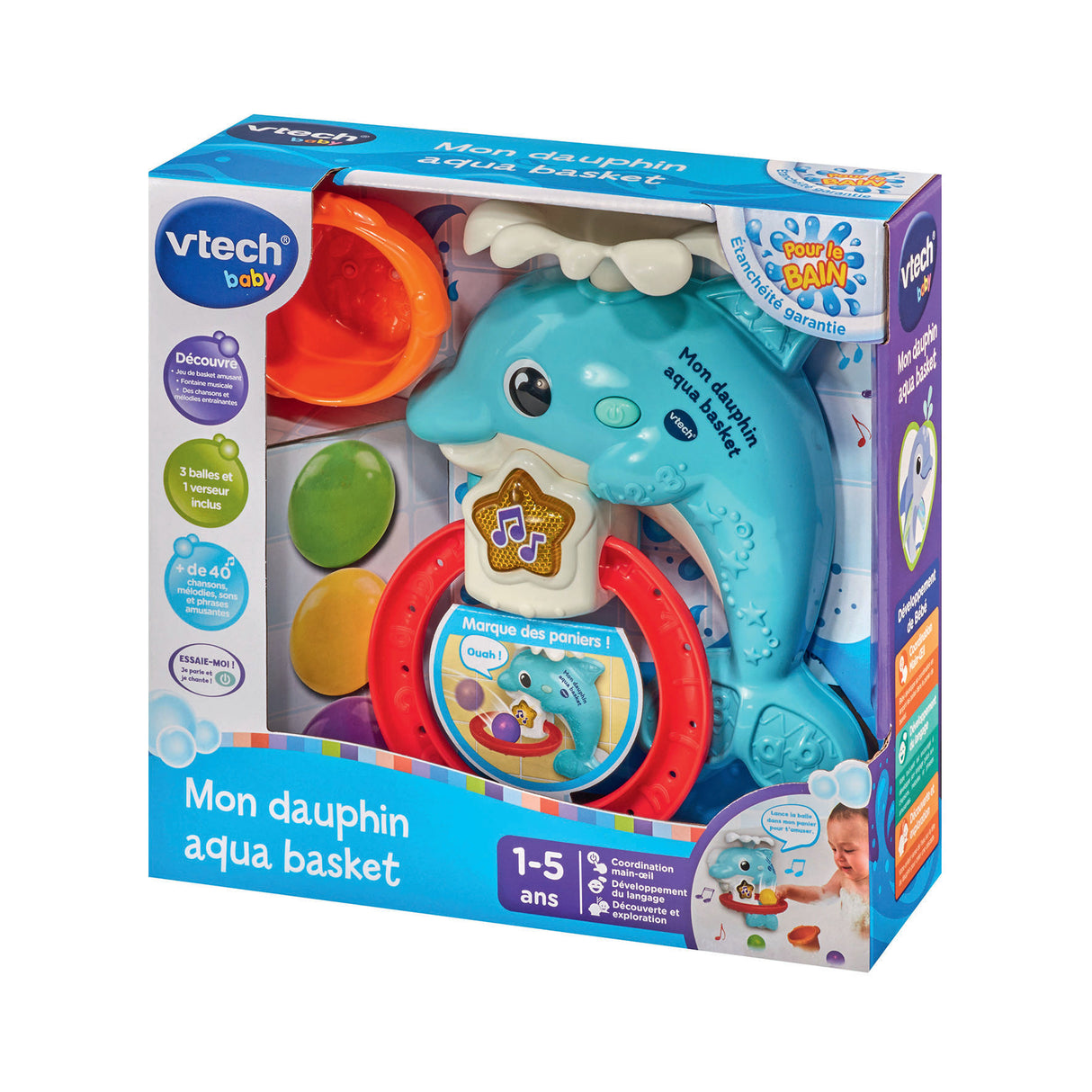 VTECH-MON DAUPHIN AQUA-BASKET