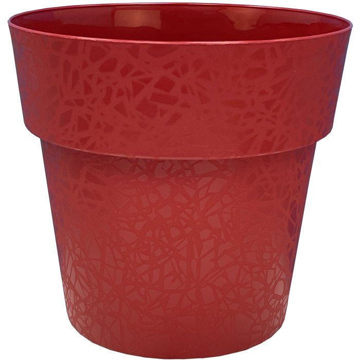Pot de fleurs - RIVIERA - Terea - Ř 58 cm - Rouge