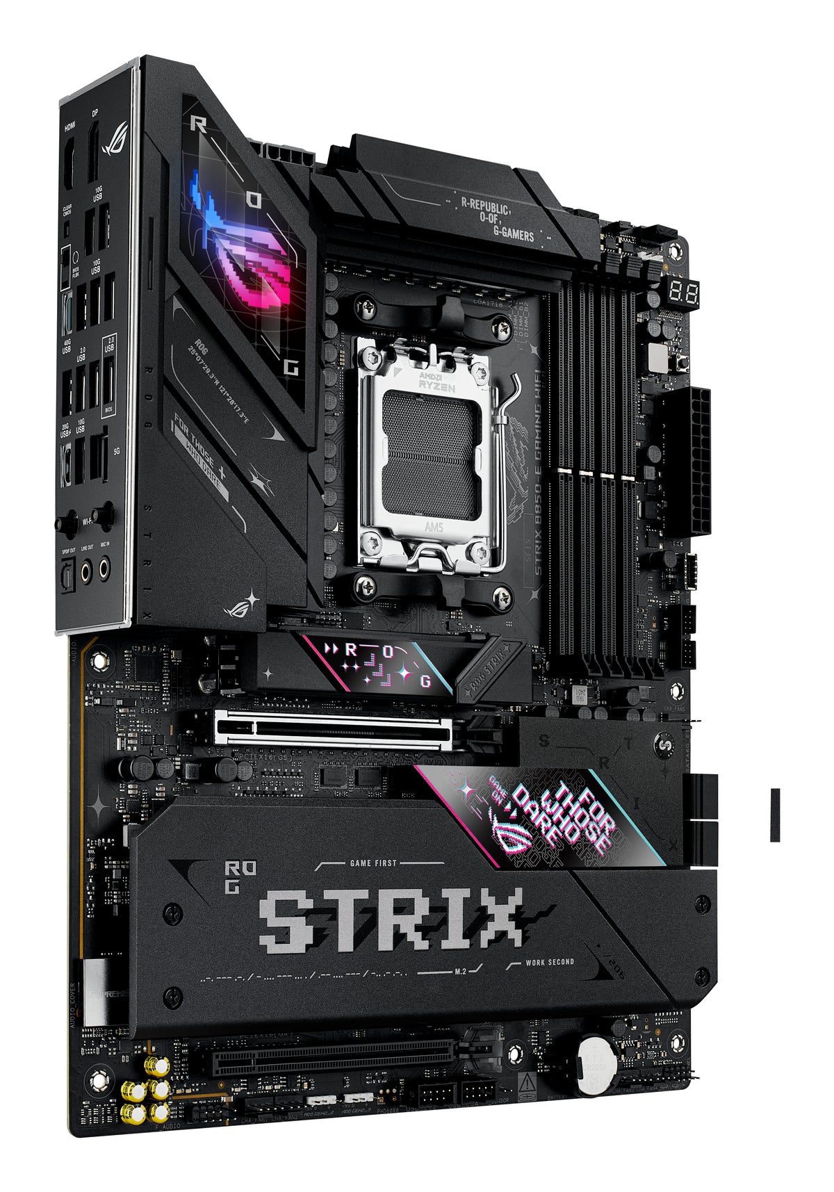 Carte mere - ASUS - ROG STRIX B850-E GAMING WIFI - AMD B850 - Emplacement AM5 ATX