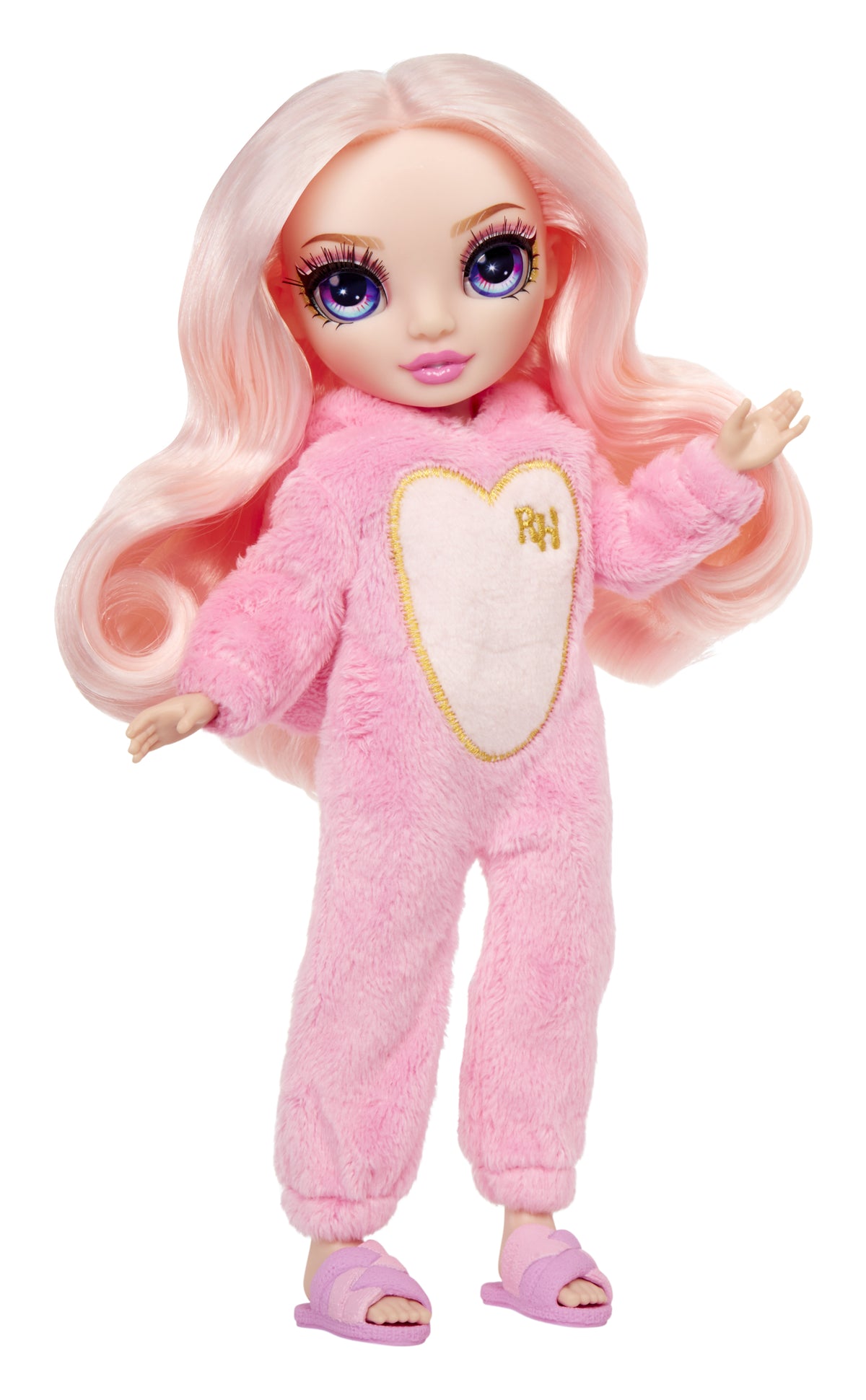 Junior High Pyjama Party - Poupée mannequin articulée 22cm - Bella (rose) - Nombreux accessoires - a partir de 4 ans