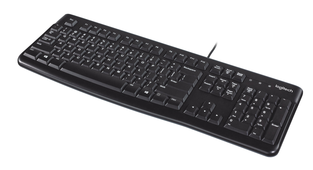 Clavier Logitech K120 Qwerty USB (OEM) (Noir)