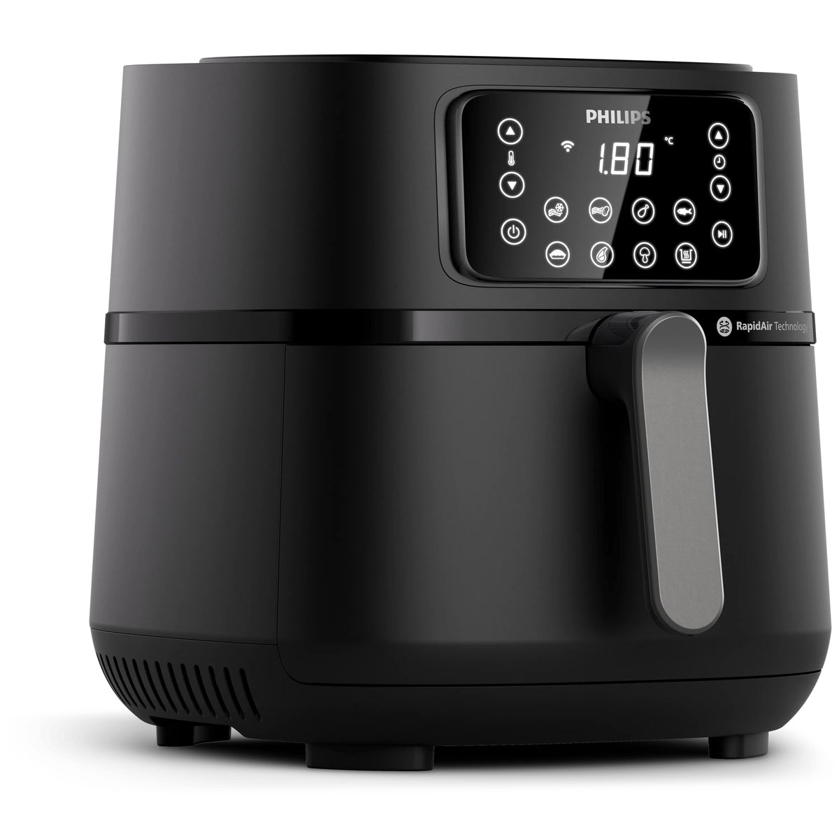 Friteuse sans huile - PHILIPS - HD9285/93 Airfryer - Connecté - Noir - Série 5000 - 7.2L