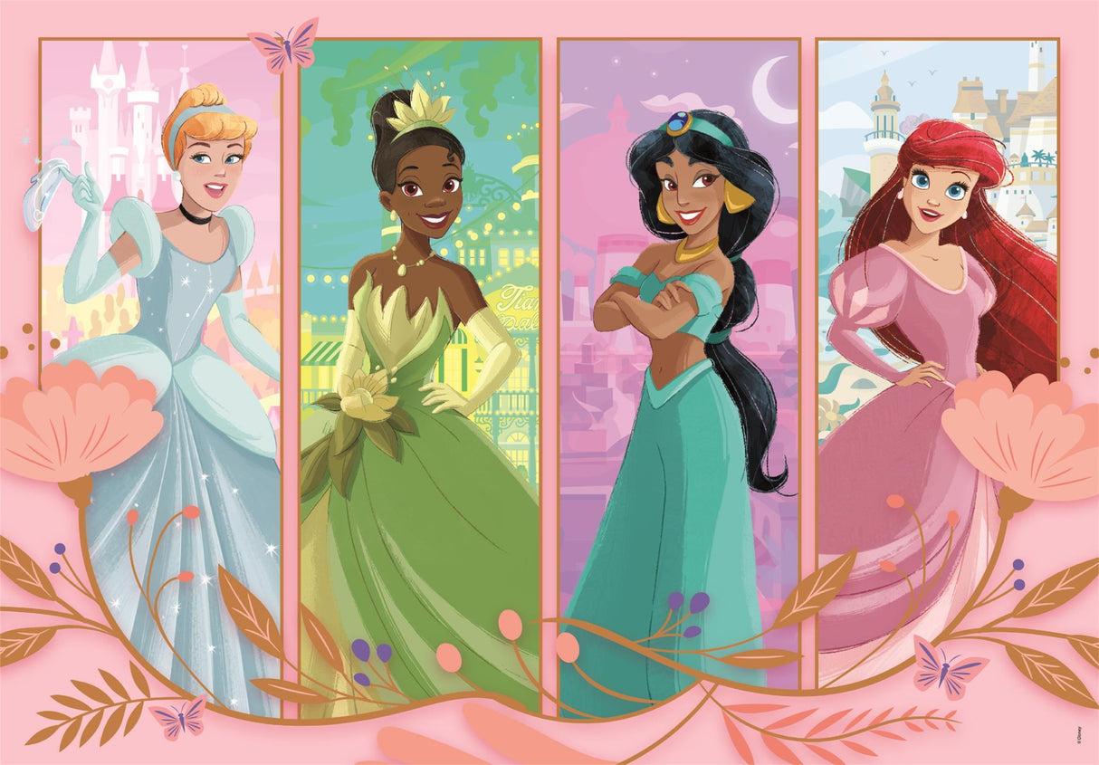 CLEMENTONI - 2x60 pieces - Disney Princess