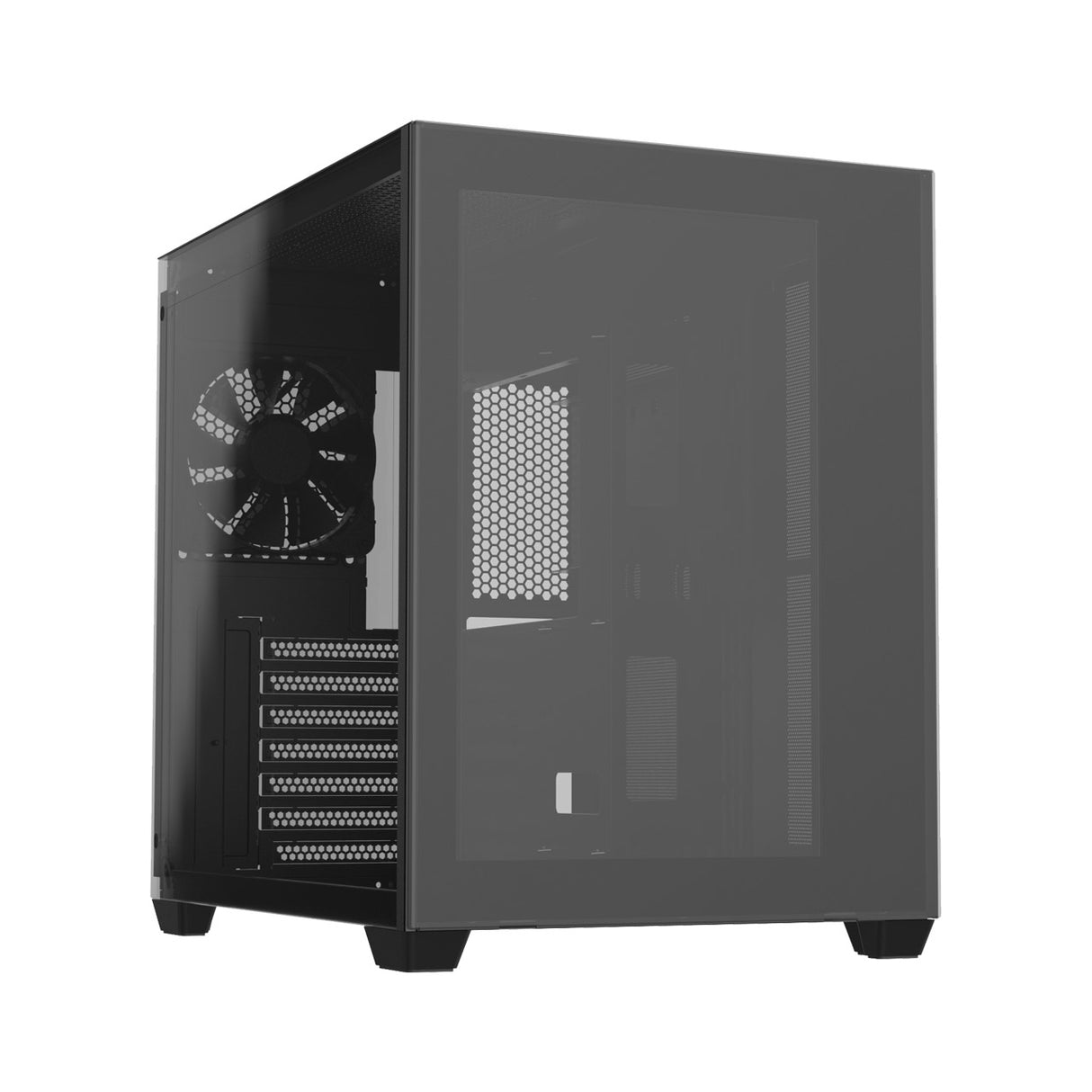 Boitier Moyen Tour ATX FSP CMT380 RGB avec panneaux vitrés (Noir)