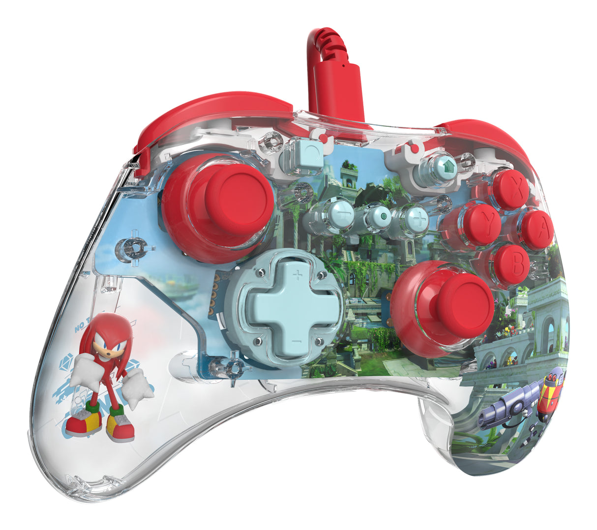 Manette filaire pour Nintendo Switch™ - PDP - Realmz Knuckles - Éclairage LED
