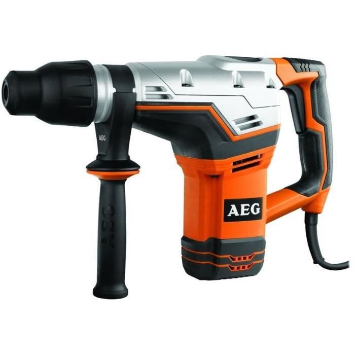 AEG - Perforateur burineur SDS Max 1100 W, 7,5 Joules EPTA, poignÈe, en coffret - KH5G