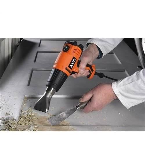 AEG - DÈcapeur thermique 2000 W, tempÈrature 90∞ a 600∞C, 3 buses, en coffret - HG600VK