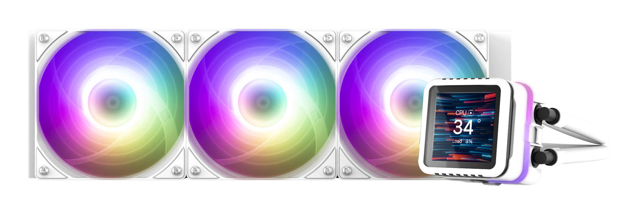 Kit Watercooling AIO Zalman Alpha2 DS A36 RGB - 360mm (Blanc)
