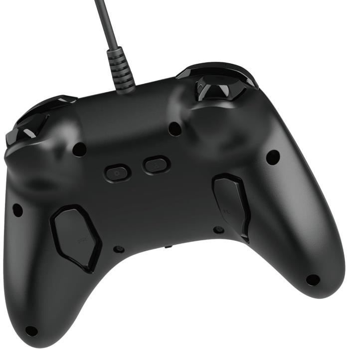 Manette filaire - HORI - Horipad - Nintendo Switch et Switch 2 - Bouton Nintendo C - Boutons arriere programmables - Noir