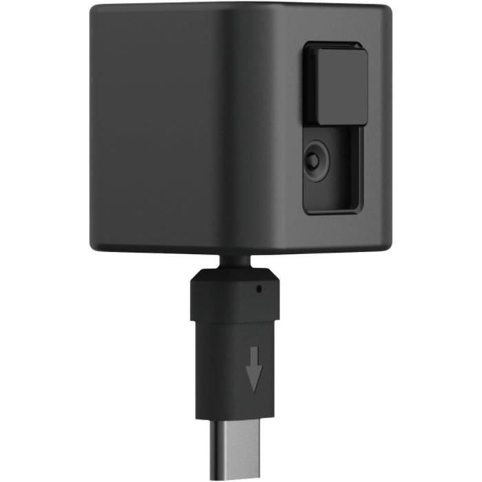 Caméra vidéo USB - HORI - Nintendo Switch 2 - Bras flexible et cache d'objectif - Noir