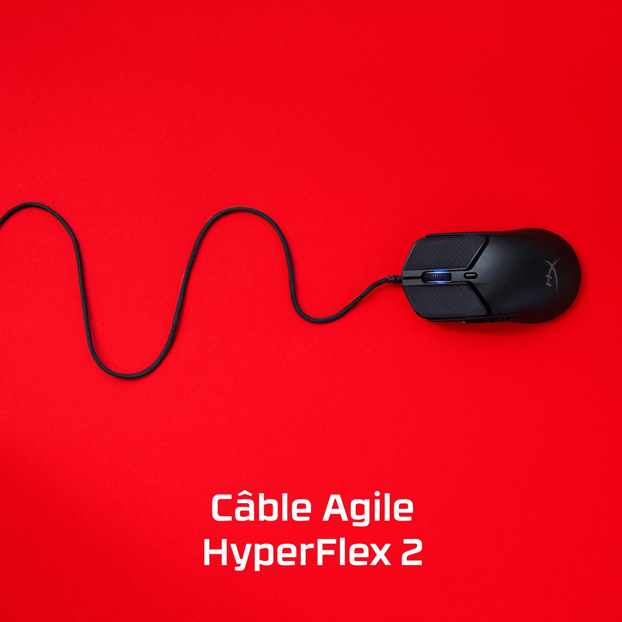 Souris filaire Gamer HyperX Pulsefire Haste 2 RGB (Noir)