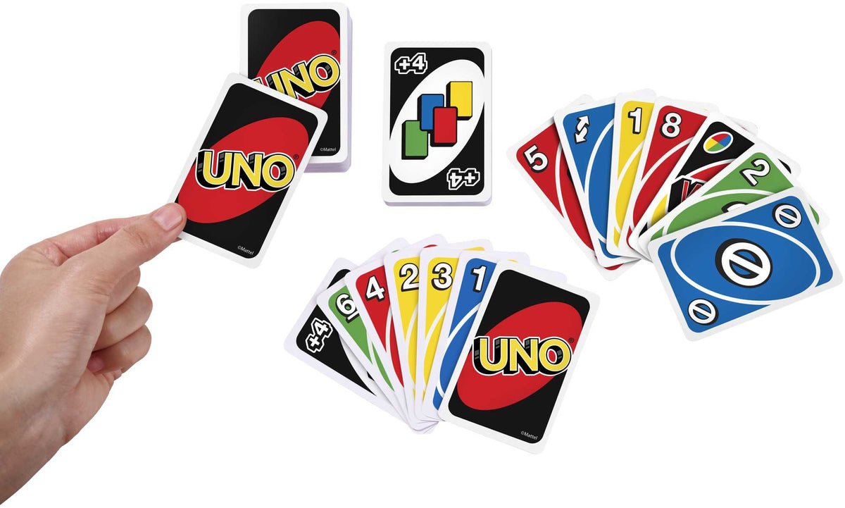 Mattel Games - Uno - Jeu de Cartes Famille - 7 ans et + W2087