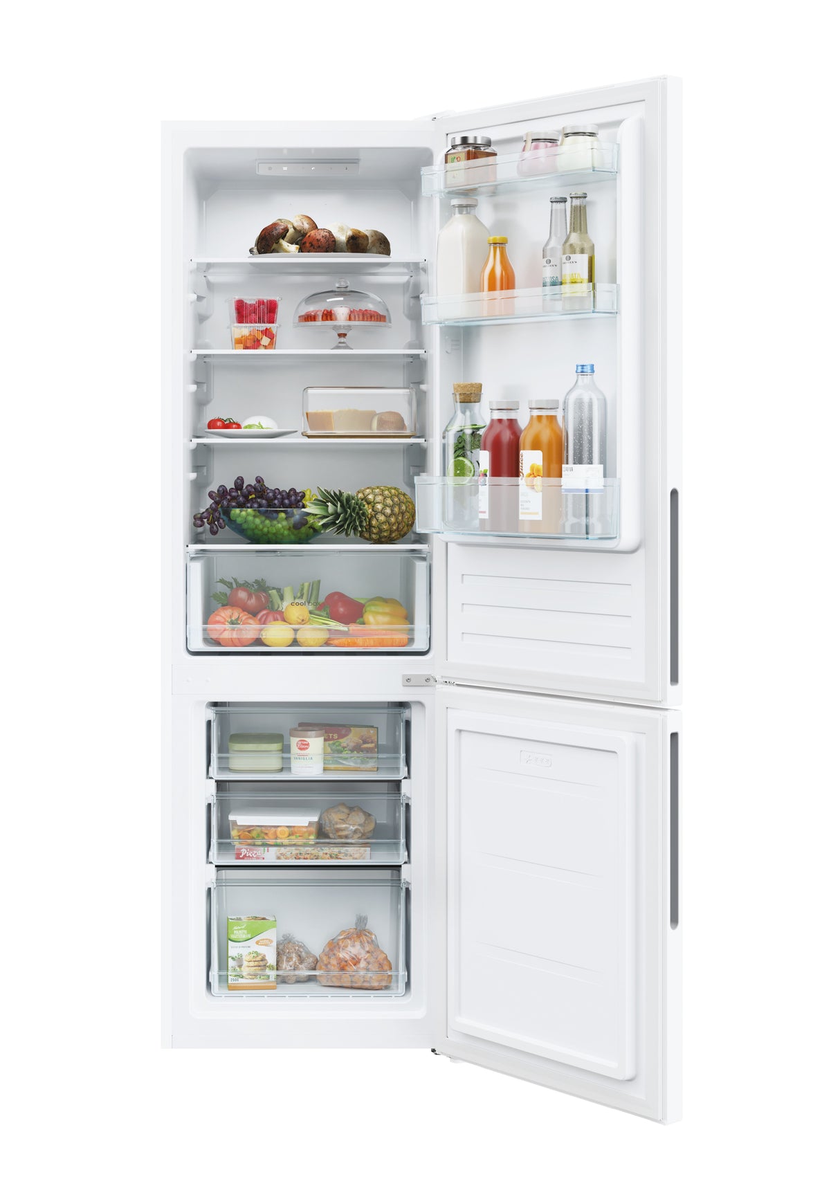 Réfrigérateur combiné - CANDY - CCT3L517EW - Classe E - 260 L - 39 dB - Blanc