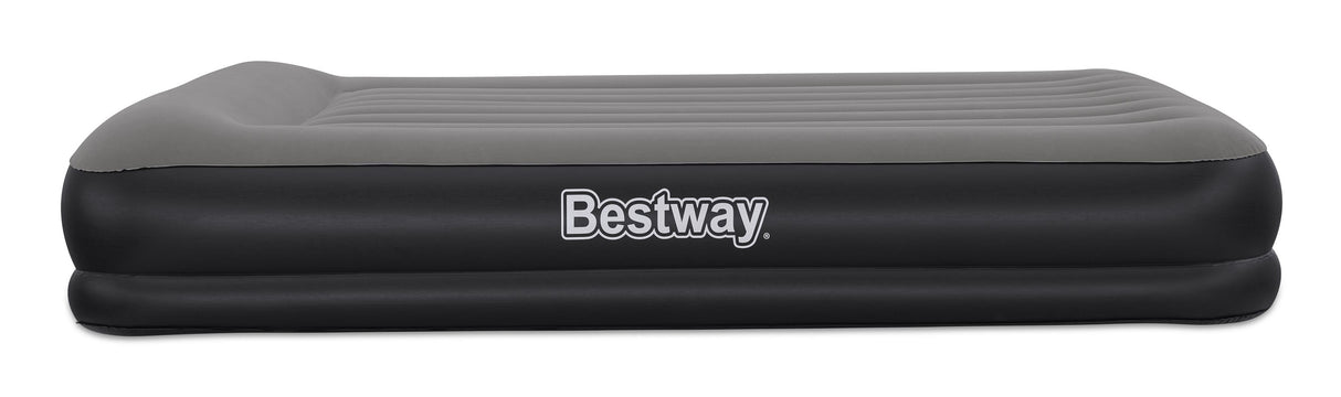 Matelas gonflable - BESTWAY - 671BU - Tritech Queen - 2 places, pompe USB intégrée, 2,03 m x 1,52 m x 36 cm
