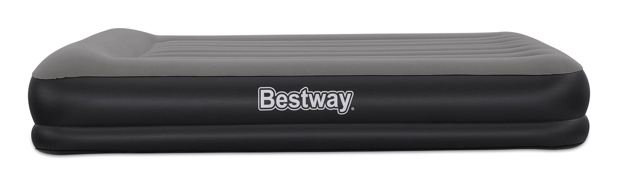 Matelas gonflable - BESTWAY - 671BU - Tritech Queen - 2 places, pompe USB intégrée, 2,03 m x 1,52 m x 36 cm