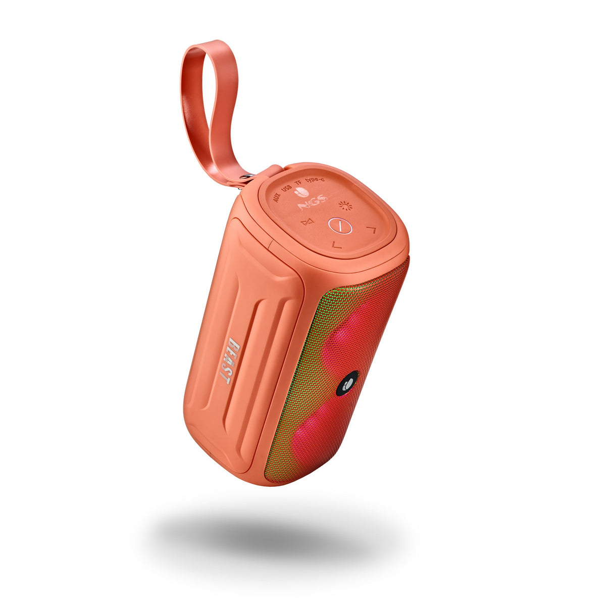 Enceinte nomade Bluetooth NGS Roller Beast (Orange)