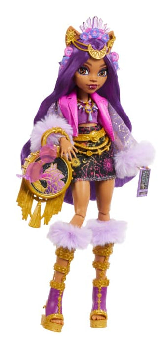 Monster High-Poupée Clawdeen Wolf avec tenue pour le Monster Fest HXH80