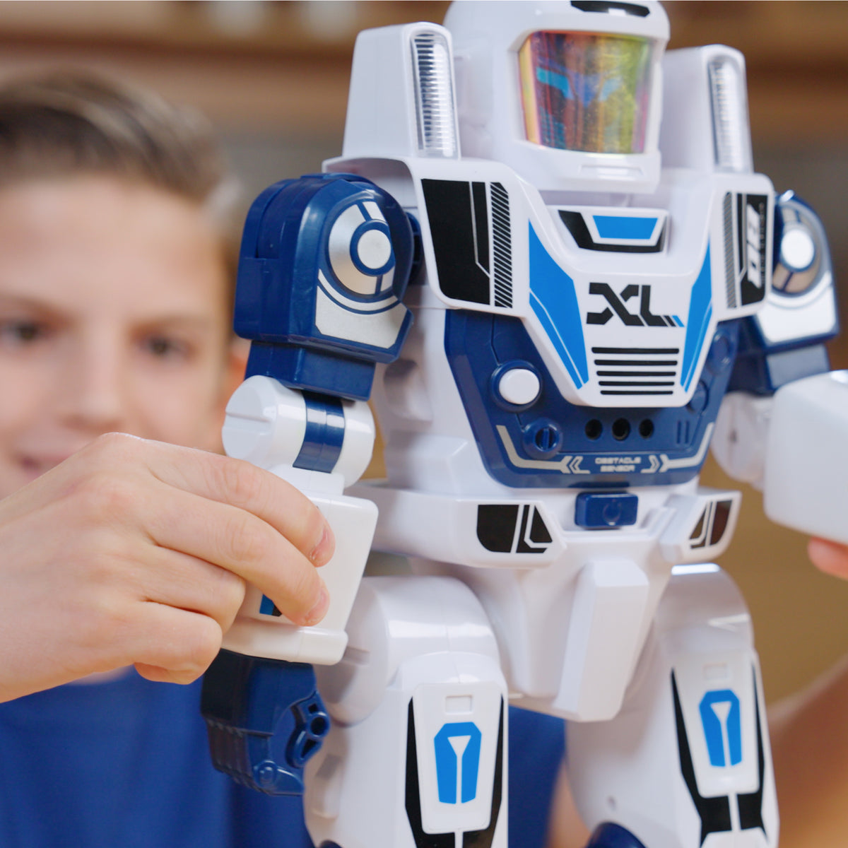 Robot radiocommandé - YCOO - Program a Bot XL - Multidirectionnel - 48 actions programmables - LED & Sons - Des 5 ans