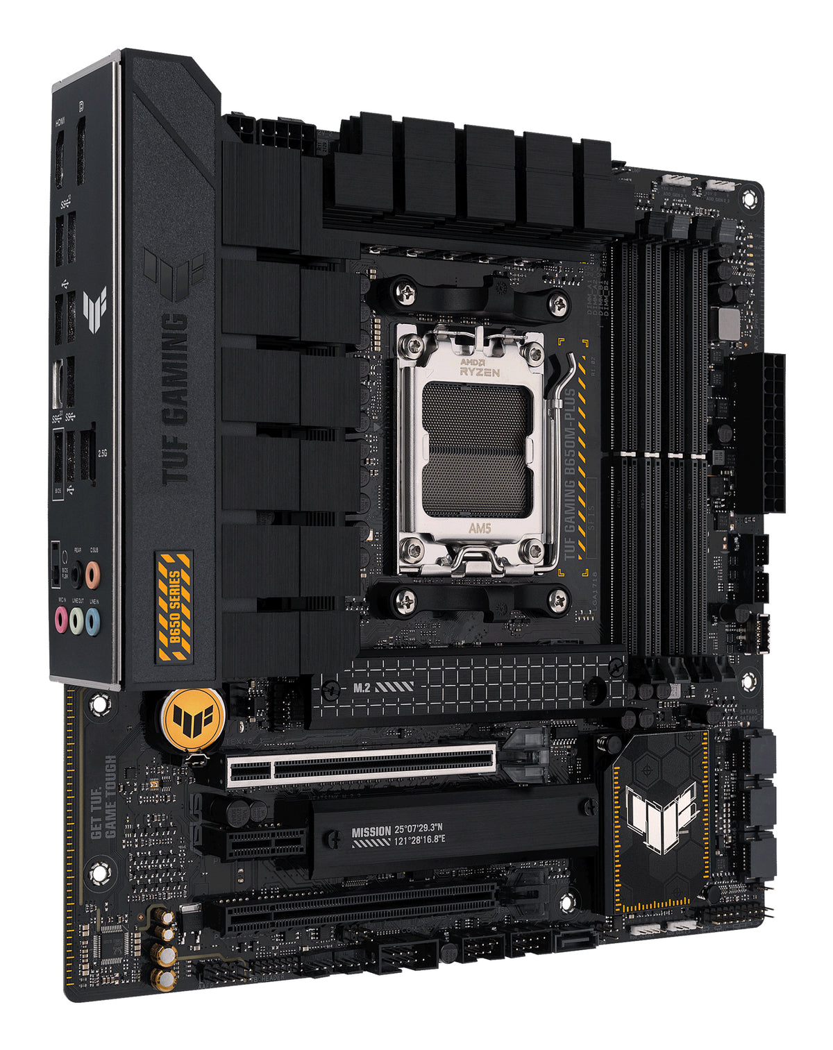 Carte mere - ASUS - TUF GAMING B650M-PLUS - AMD B650 - Emplacement AM5 micro ATX