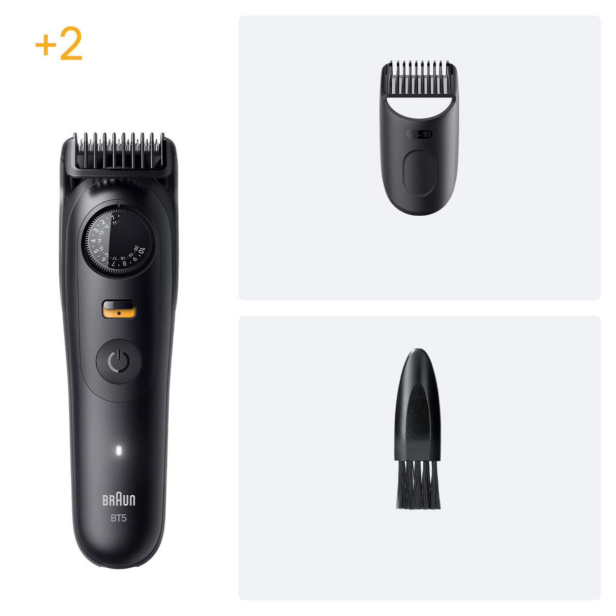 Tondeuse électrique - BRAUN - Séries 5 BT5500 - 120 min autonomie - Étanche - Noir