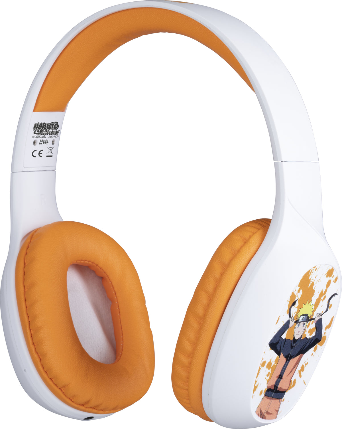 Casque audio supra-auriculaire sans fil - Konix - Naruto Shippuden - Bluetooth 5.3 smartphones et tablettes - Autonomie 30 h