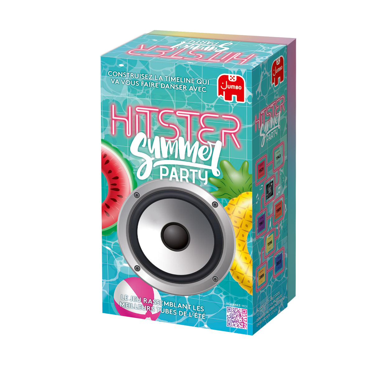 Hitster Summer - Jeu de société - DUJARDIN - a partir de 16 ans - Ambiance - 2 joueurs ou plus