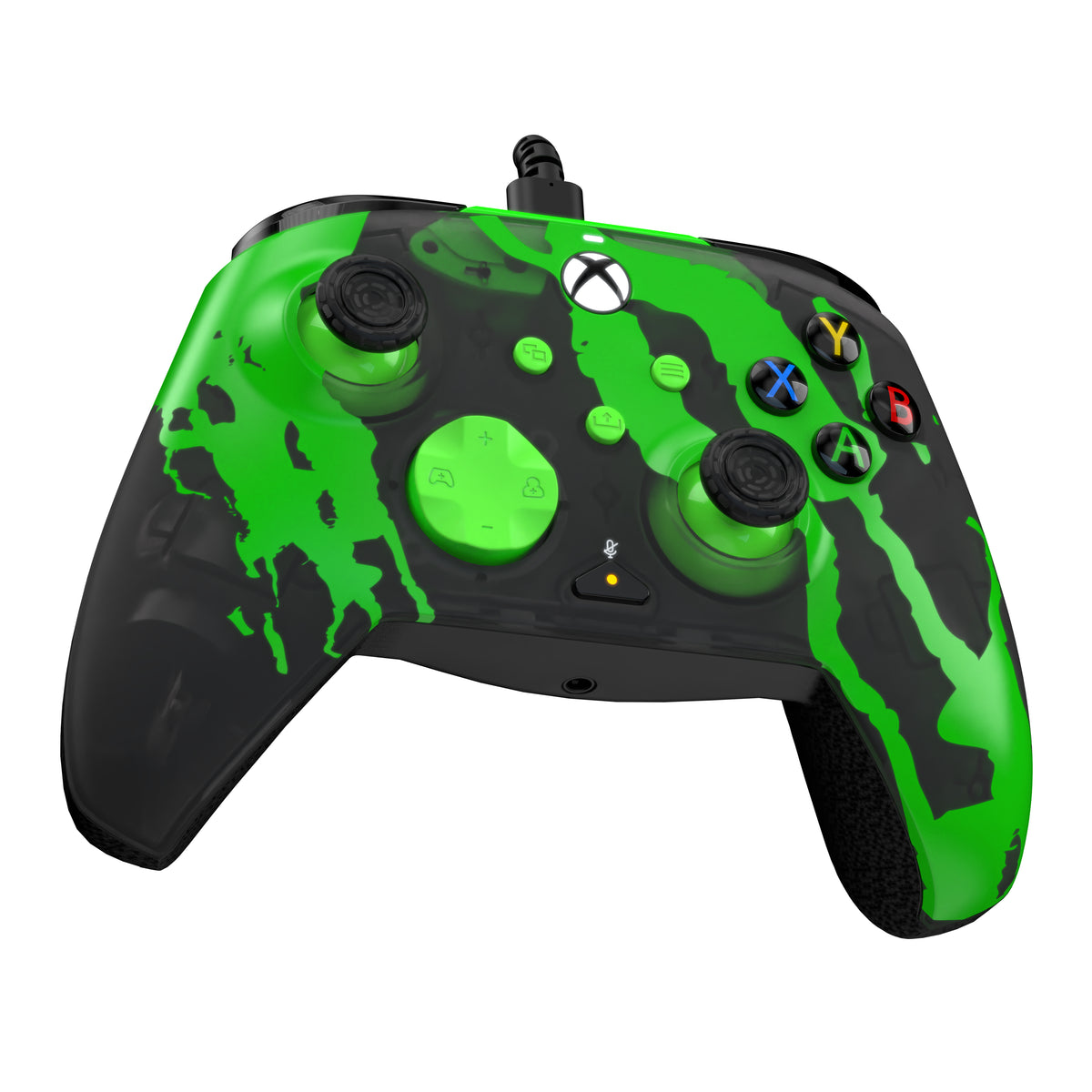 Manette de jeu - Xbox - Rematch Glow Advanced - Filaire - Jolt Green - PDP
