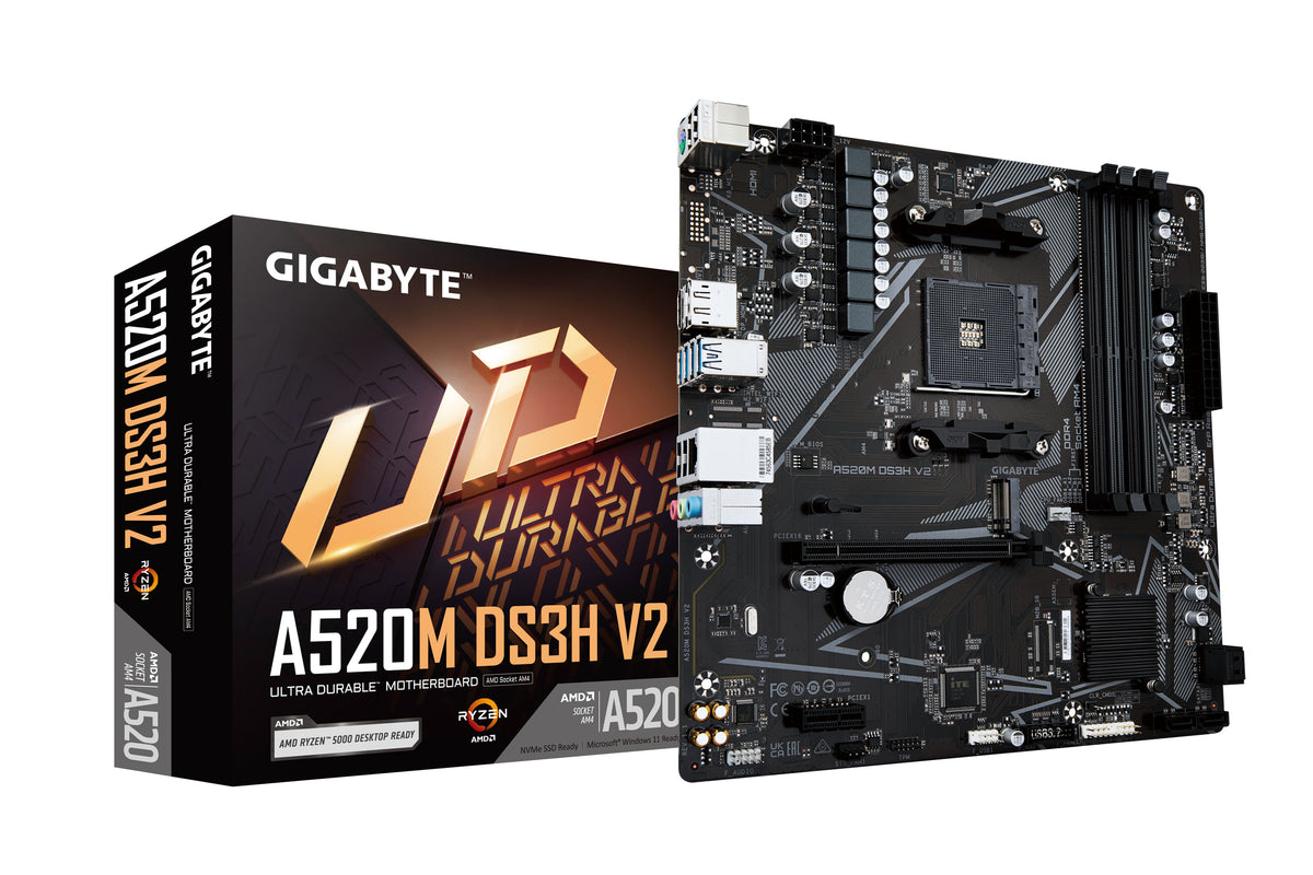 Carte mere - GIGABYTE - Carte mere A520M DS3H V2